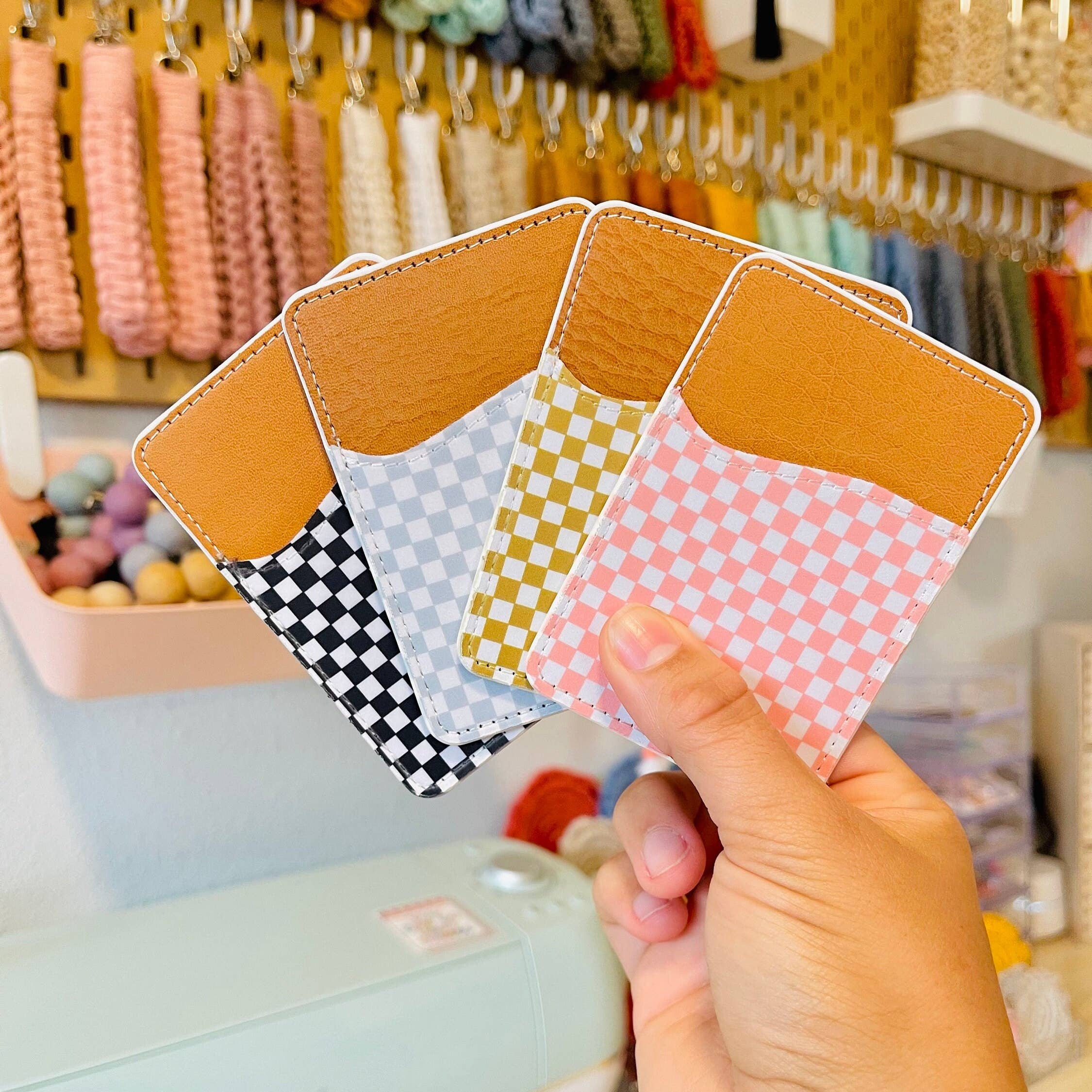 MarissaDDesigns - Wholesale Card Holder - Women's - Phone Wallet Card Holder | Trendy Patterns | Floral1