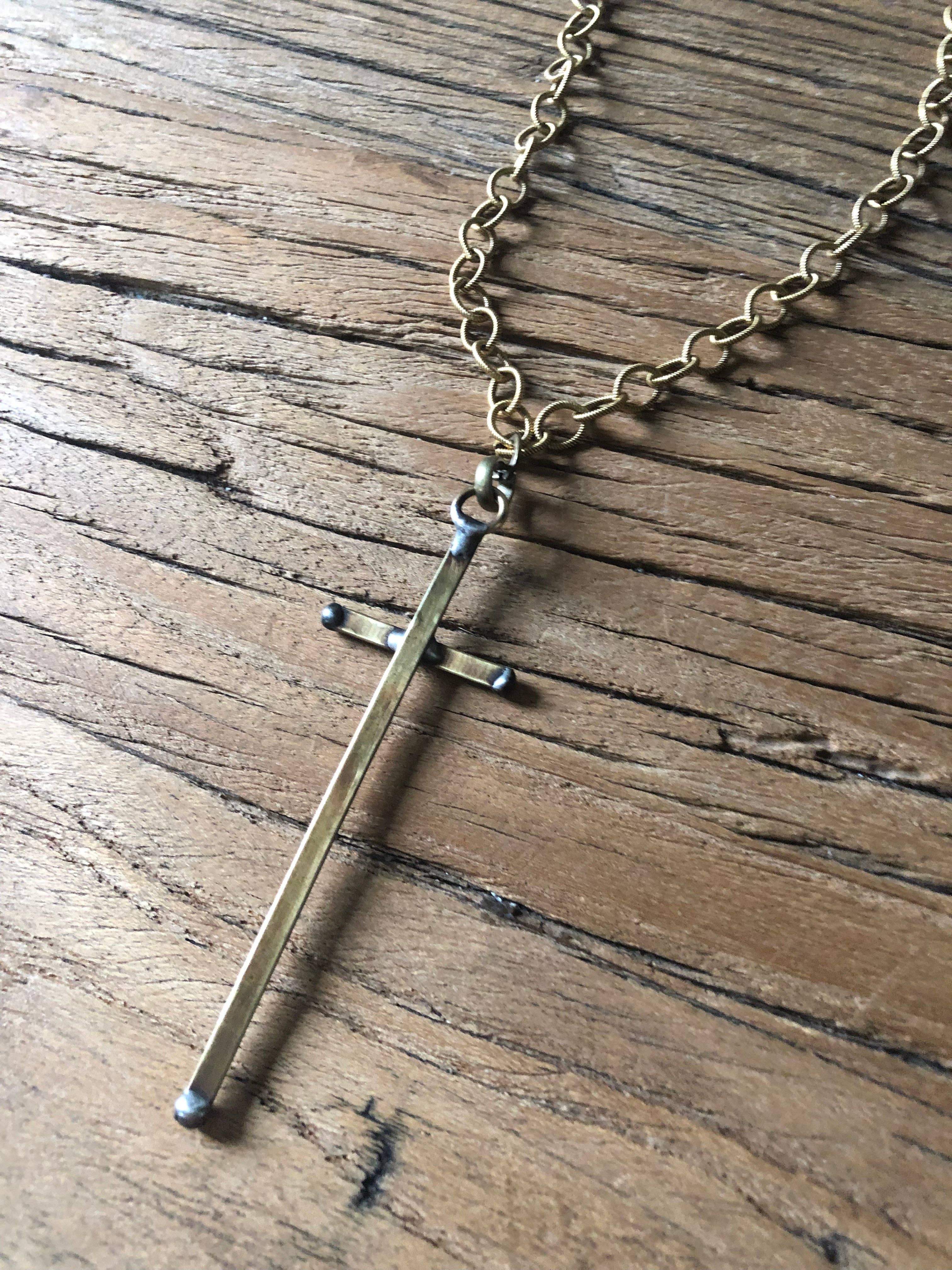 Funky Trunk Vintage Designs - Wholesale Pendant/Charm Necklace - Artisan Cross Necklace4