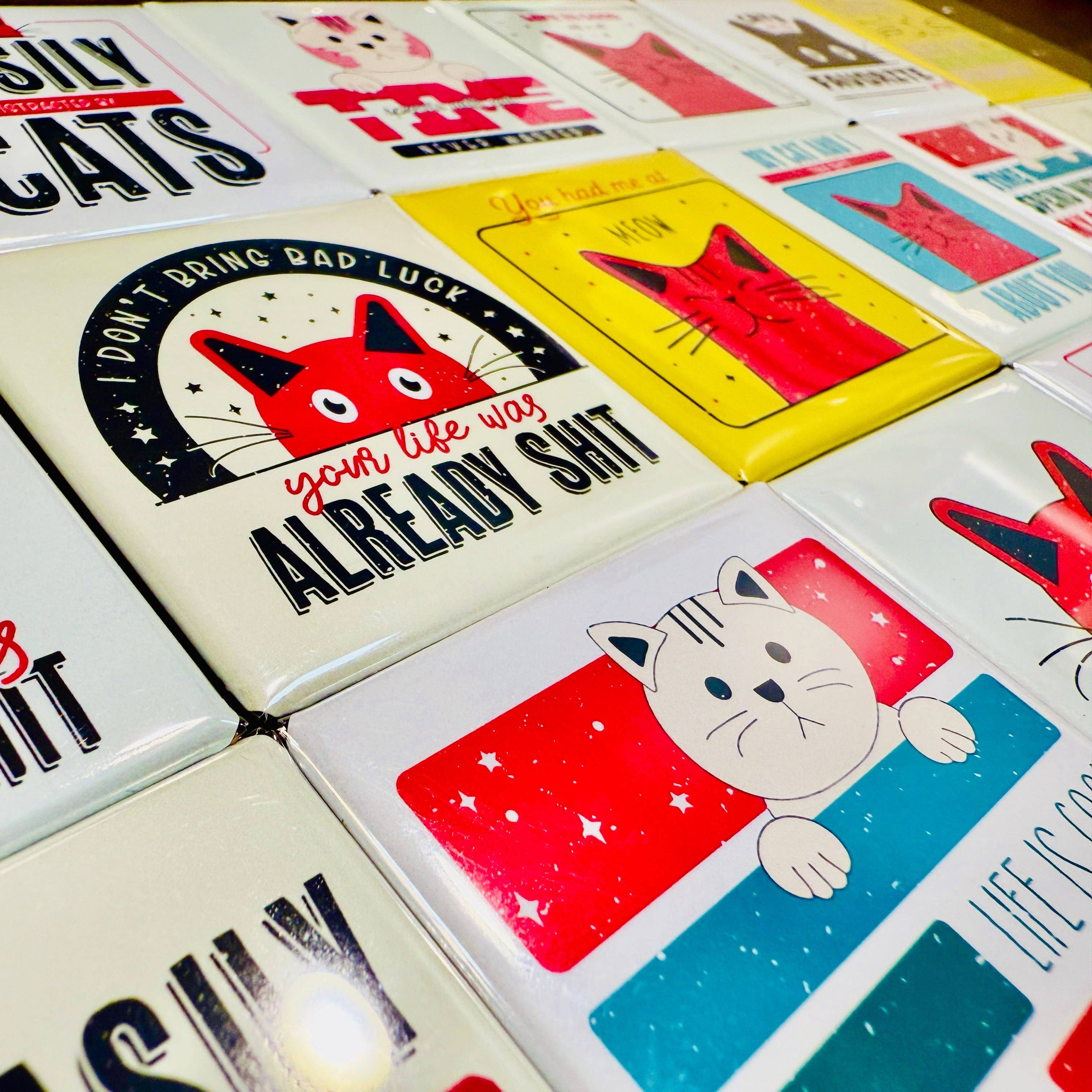 Snap It Stick It - Wholesale Magnet - You Had Me at Meow – Cute Cat Magnet Gift for Cat Lovers4