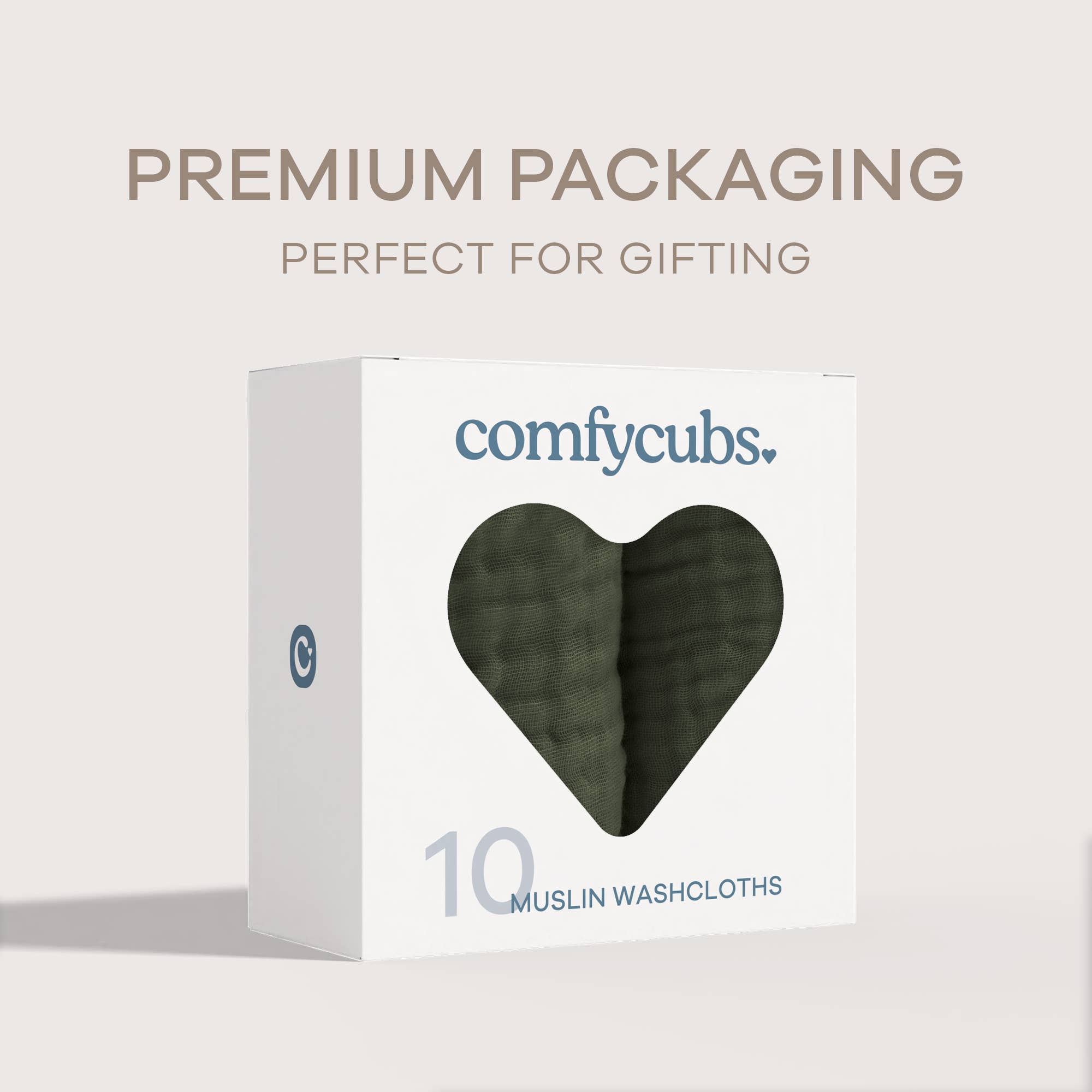 Comfy Cubs – wholesale Wash cloth – Child & baby – Muslin Baby Washcloths, Soft 10"x10" Cotton by Comfy Cubs62