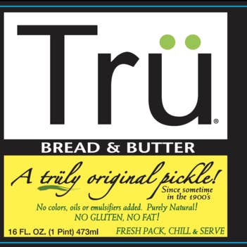 Tru Pickles - Wholesale Pickled vegetables - Bread & Butter Pickles2