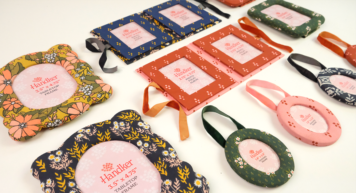 Handker Bandanas - Wholesale Picture Frame - Tilly Fabric Frame Album6