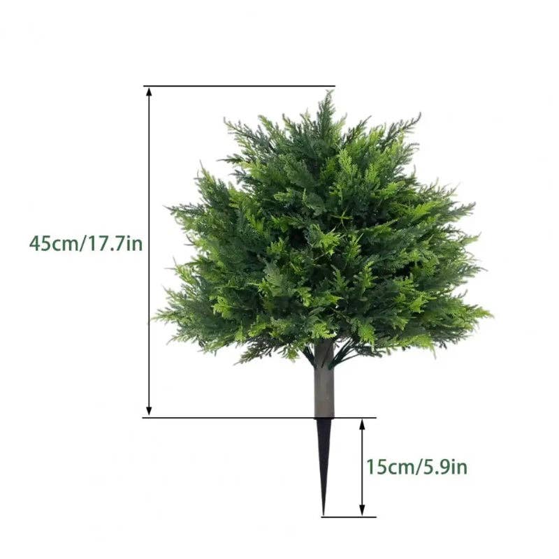 Kiyo Home - Wholesale Artificial Plant - Green Artificial UV Resistant Boxwood Trees | Faux Boxwood1