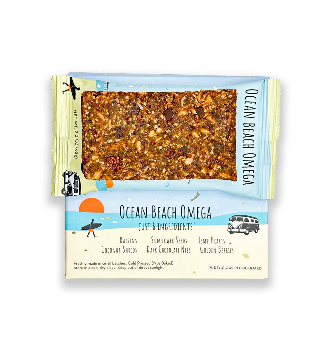 San Diego Bar - Wholesale Snack Bar - San Diego Bar Ocean Beach omega ( $18.00 / 8 Pack )2