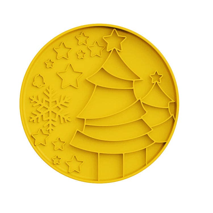 Wild n Fresh Treats – wholesale Pet food mat – Dog – Holiday Tree Grub Mat2