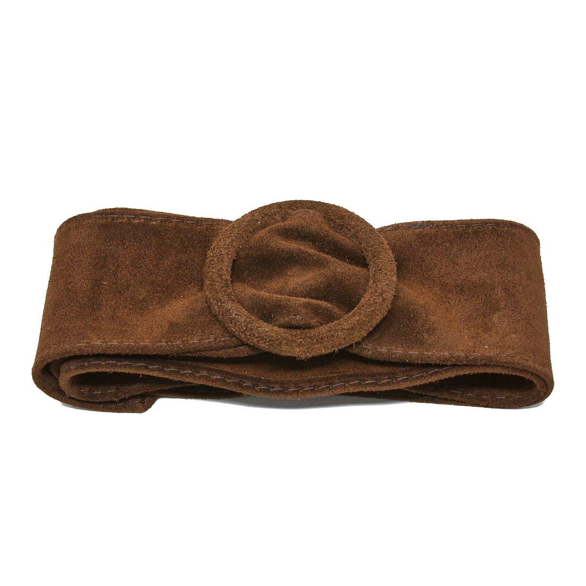 German Fuentes Handbags - Wholesale Belt - Women's - CINT-07 CIRCLE BUCKLE SUEDE BELT17