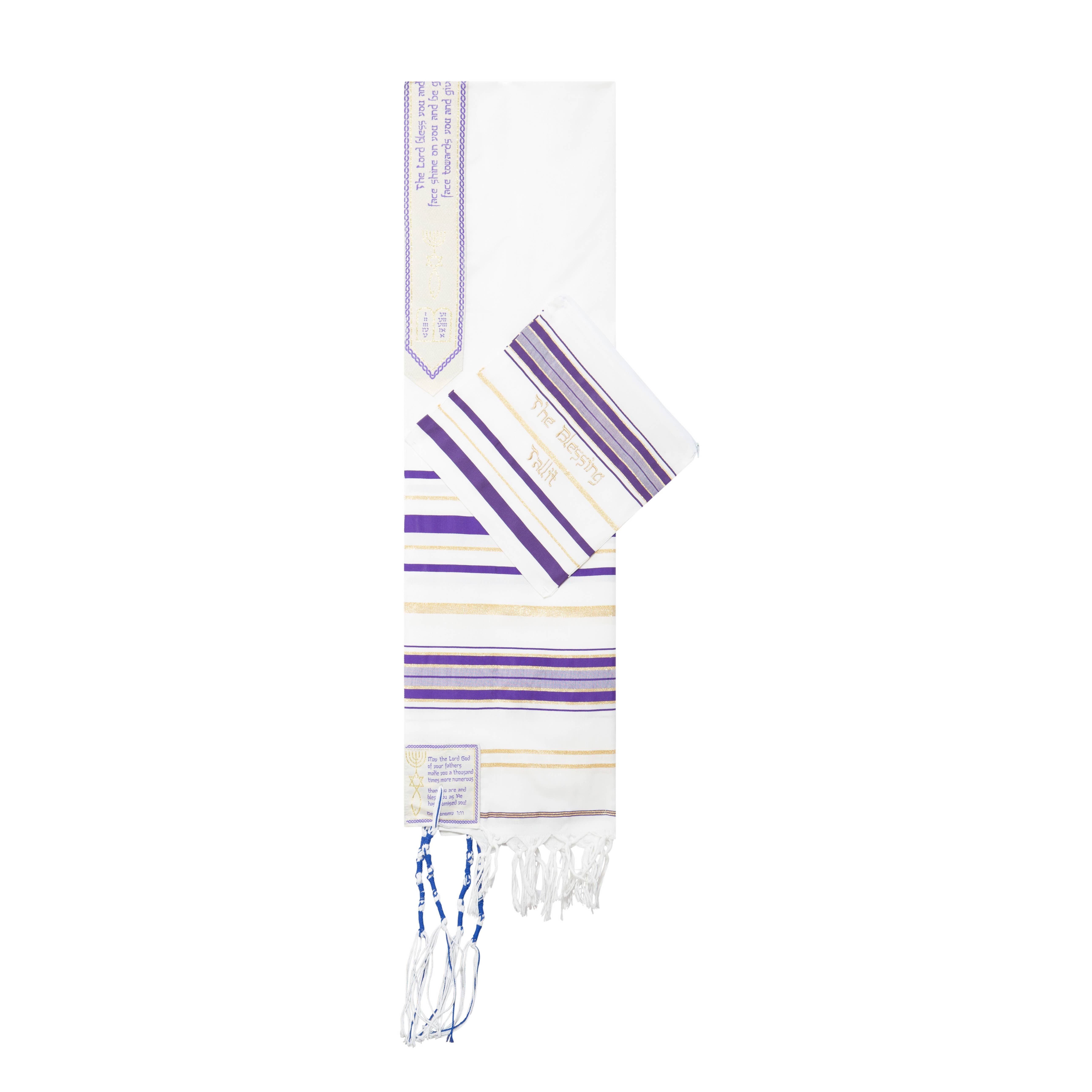 3 Arches USA - Wholesale Wrap - Women's - The Blessing Tallit-Prayer Shawl,Matching Bag & Brochure9