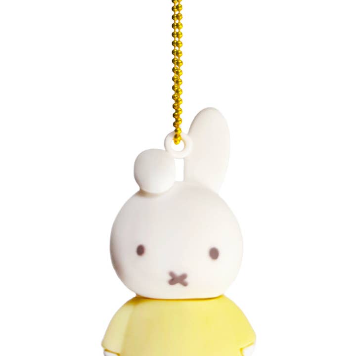 LASR - Wholesale Keychain - Women's - Miffy Rubber Mascot Keychain in Yellow