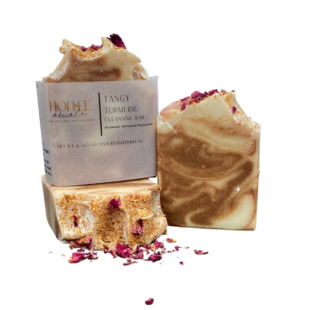 Honee mecca Co. - Wholesale Bar Soap - Tangy Turmeric Cleansing Bar