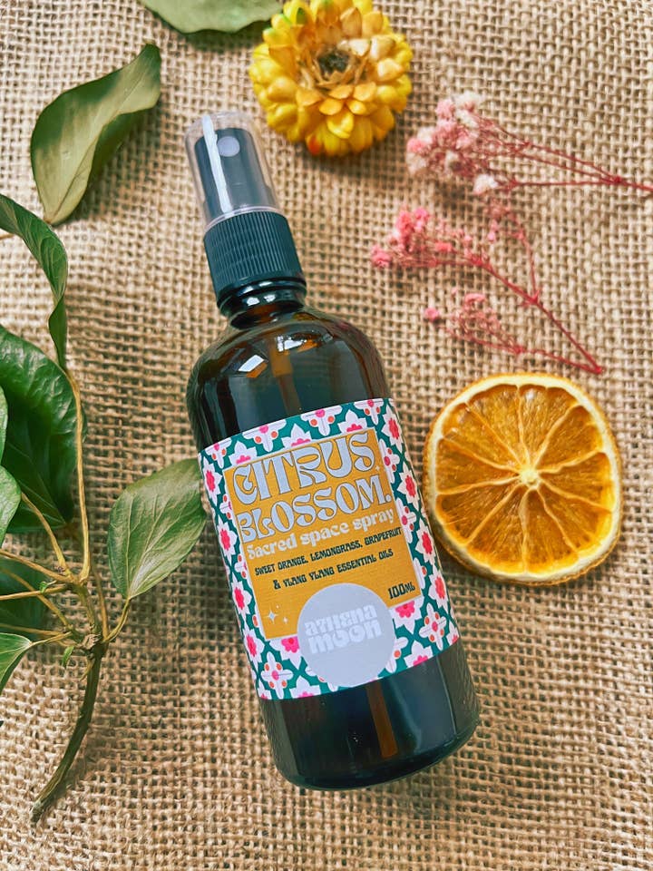 CITRUS BLOSSOM Sacred Space Spray for wholesale by ATHENA MOON APOTHECARY
