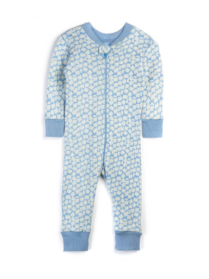 100% Organic Cotton One-piece Baby Pajamas for wholesale by Of an Origin