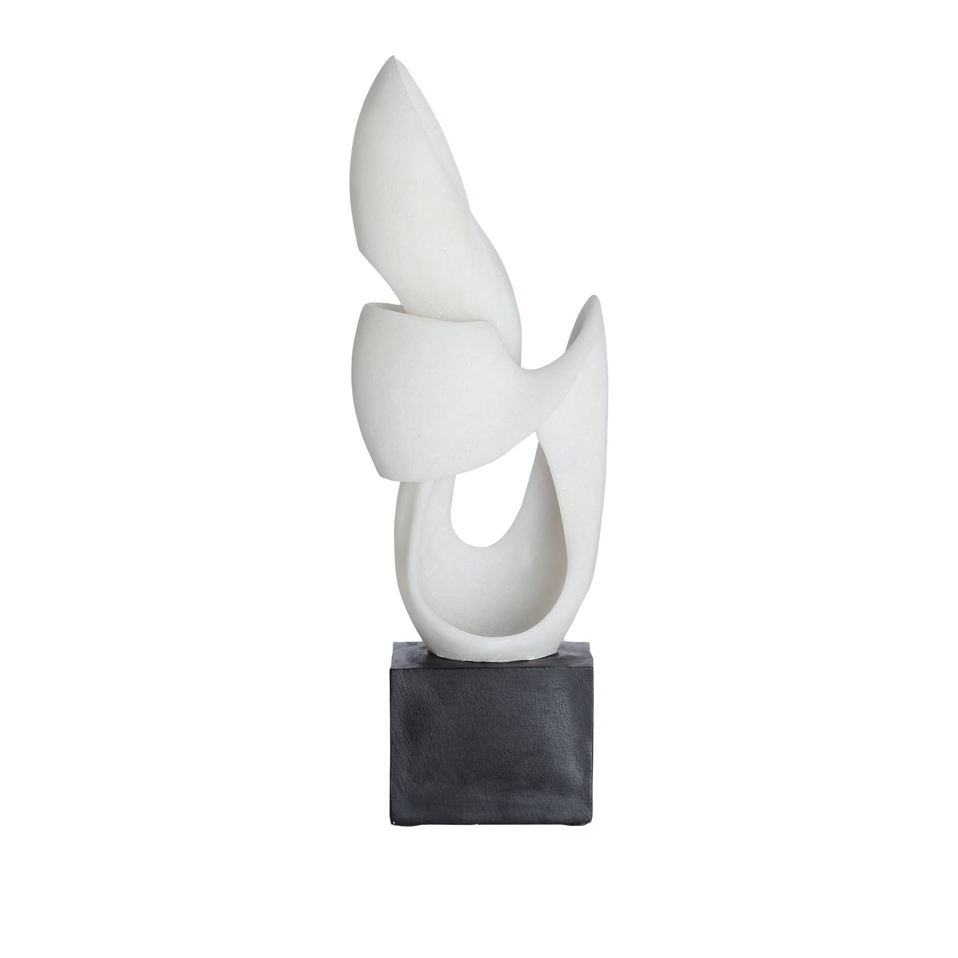 Kodu Home Design - Wholesale Decorative Figurine - Contemporary figure Lume in black and white resin0