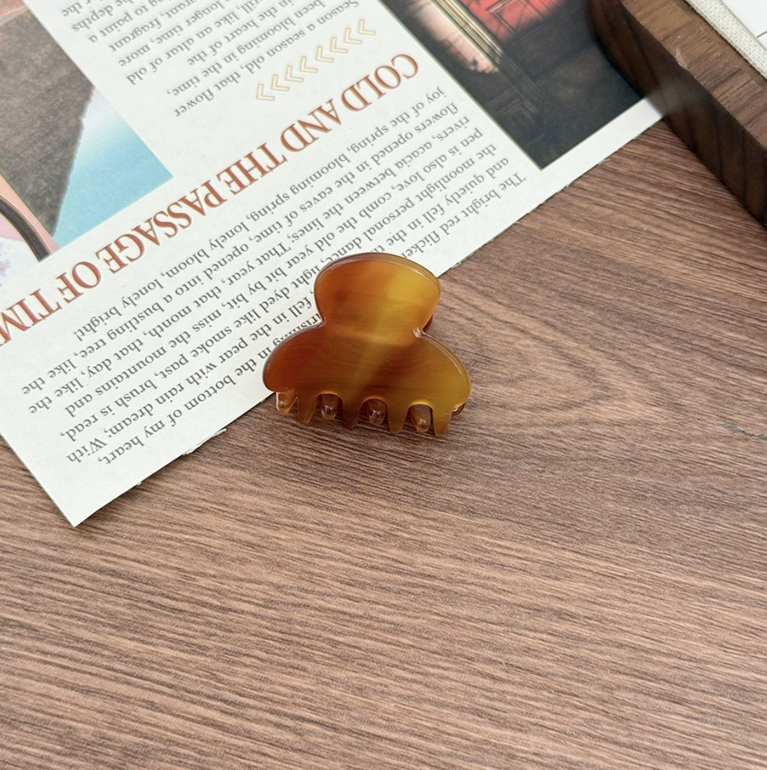 LoveLina - Wholesale Haarclip - Dames - Mini Marmeren Schildpad Klauw Clips (DANJI)3