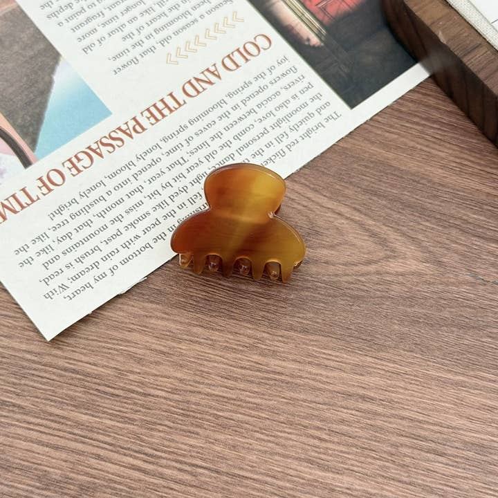 LoveLina - Wholesale Hair Clip - Women's - Mini Marble Tortoise Claw Clips (DANJI)3