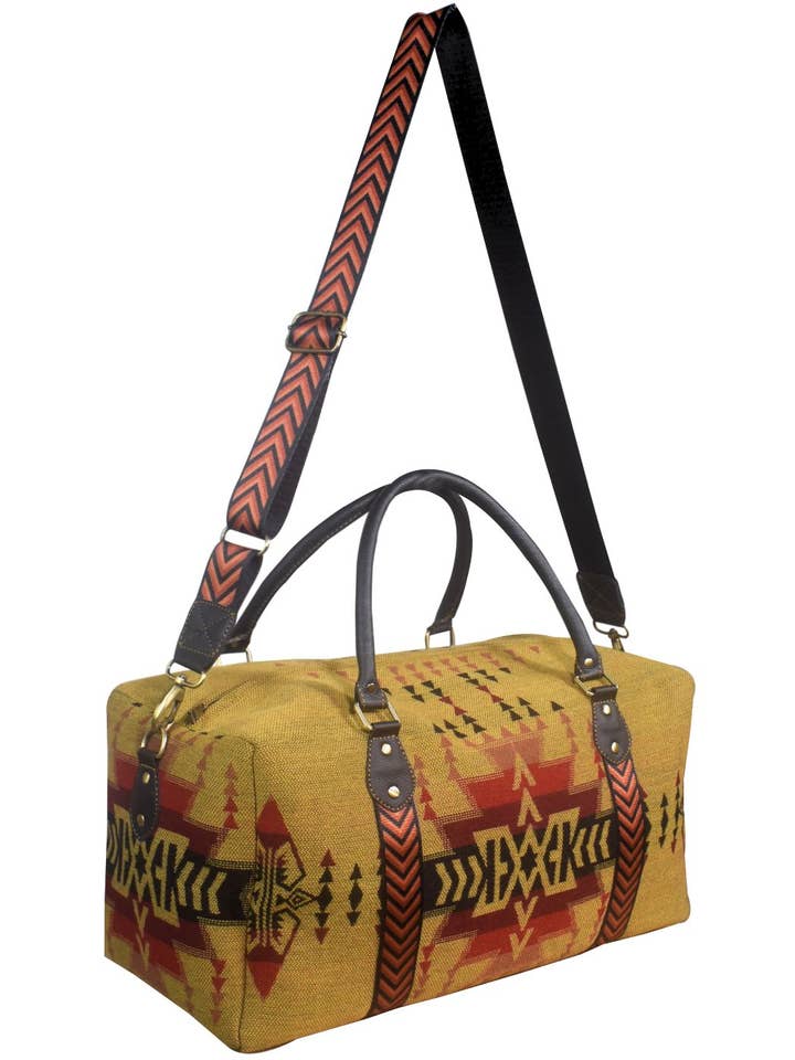Southwest XL Travel Bag #D1 for wholesale by El Paso Saddleblanket