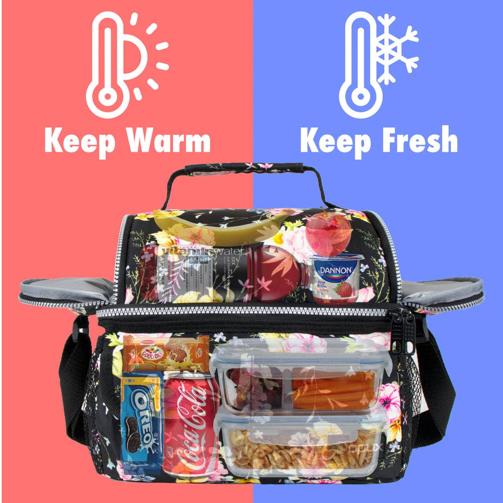 OPUX - Wholesale Lunch Bag/Box - Two-Sided Double Deck Insulated Lunch Box - 16 Cans51