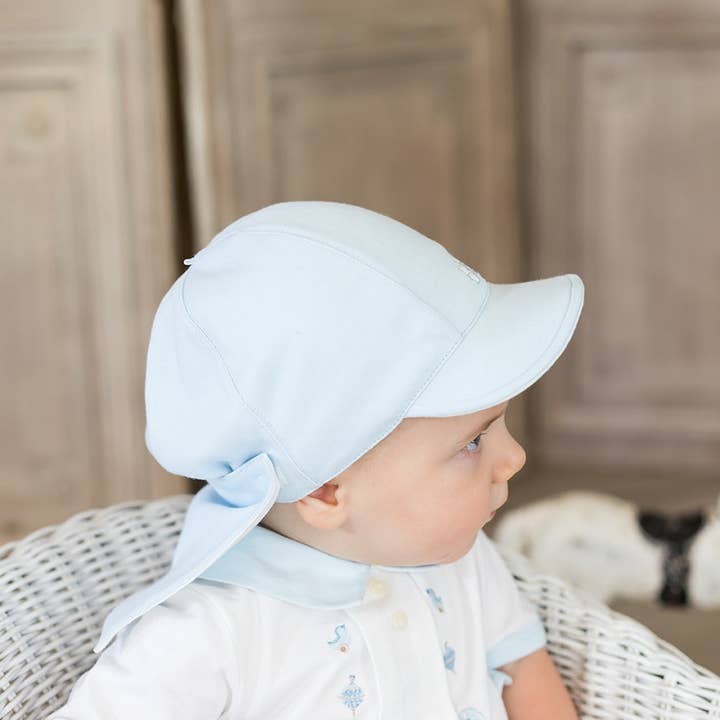 Emile Et Rose – wholesale Baseballkeps – Barn – Aspen Blue Baby Boys Solkeps med avtagbar klaff6