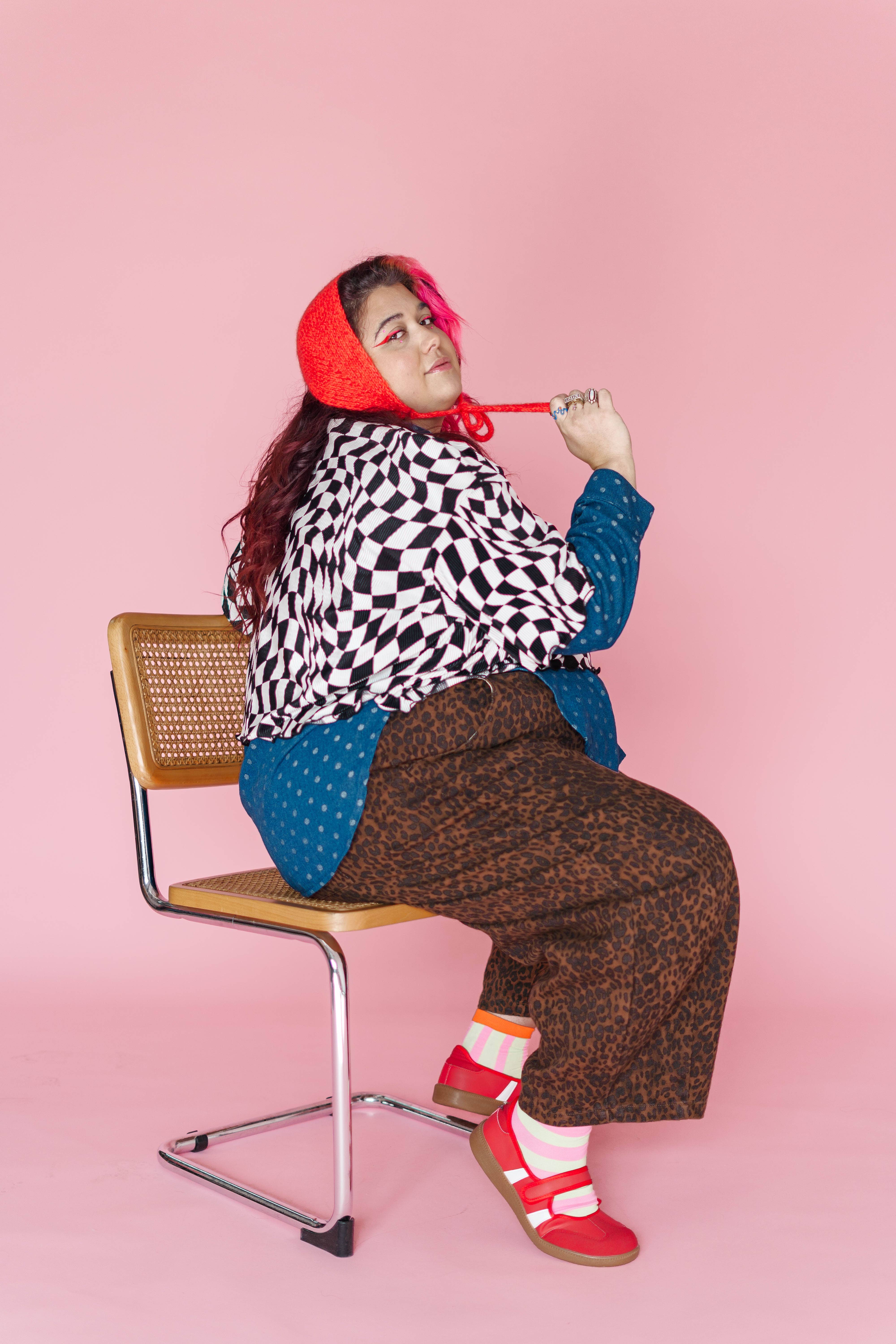 Nettle Studios - Wholesale Pants - Women's - Size Inclusive Gender Neutral Leopard Twill Balloon Pant8