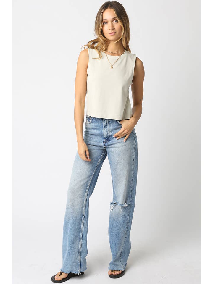 Olivaceous - Wholesale Knit Top - Women's - Lisa Sleeveless Rib Knit Top12