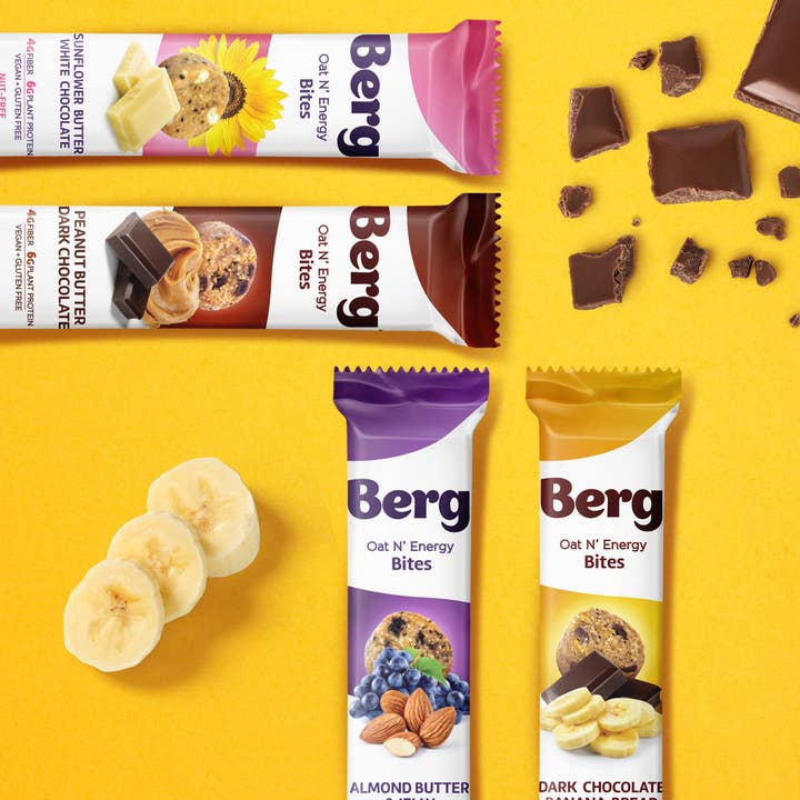 Berg Bites - Wholesale Snack Bar - 1.5oz Sunflower Butter White Chocolate Energy Bites2