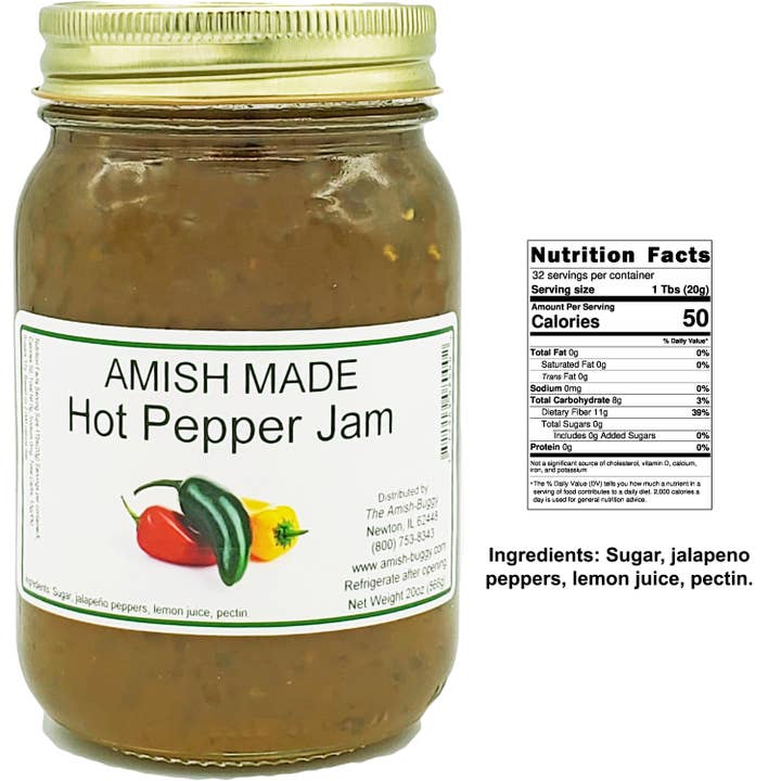 Arndt's Fudgery LLC - Vente Confiture/gelée - Confiture et gelée Amish Made 16 oz22