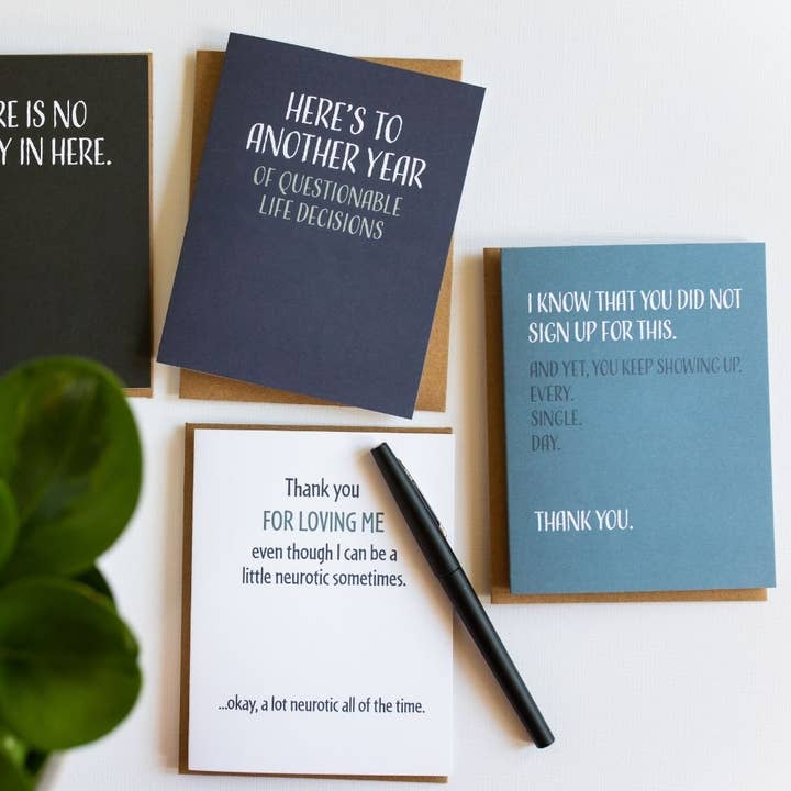 Modern Wit – wholesale Thank you card – Thinking of You Card • Appreciation Cards TY0035