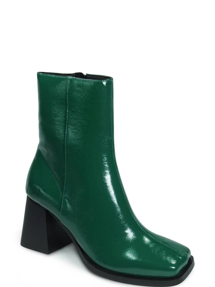 RAVEN Forest Crinkle Patent for wholesale by Band of the Free Footwear