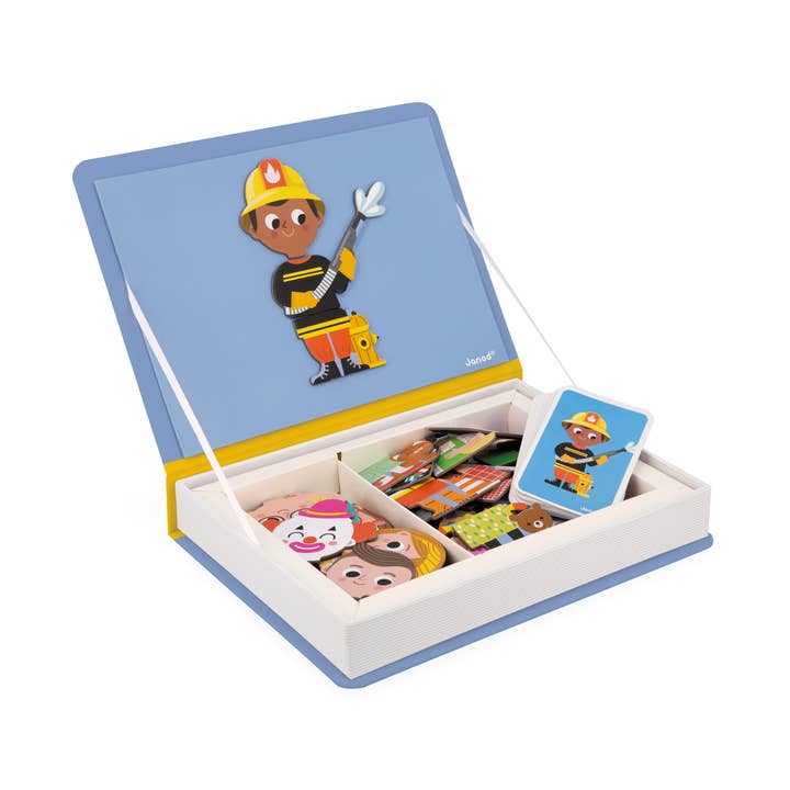 Janod - Wholesale Toy Set - Kids - Magneti'book - Jobs