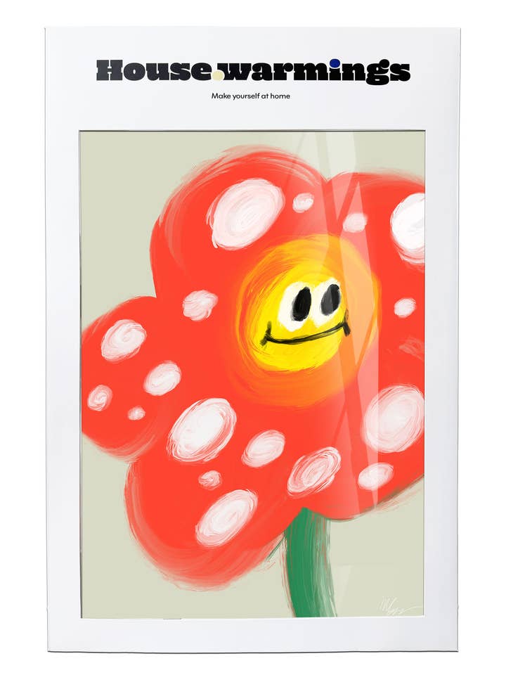 FLOWER POWER Art Print - A3 Size for wholesale by House.warmings