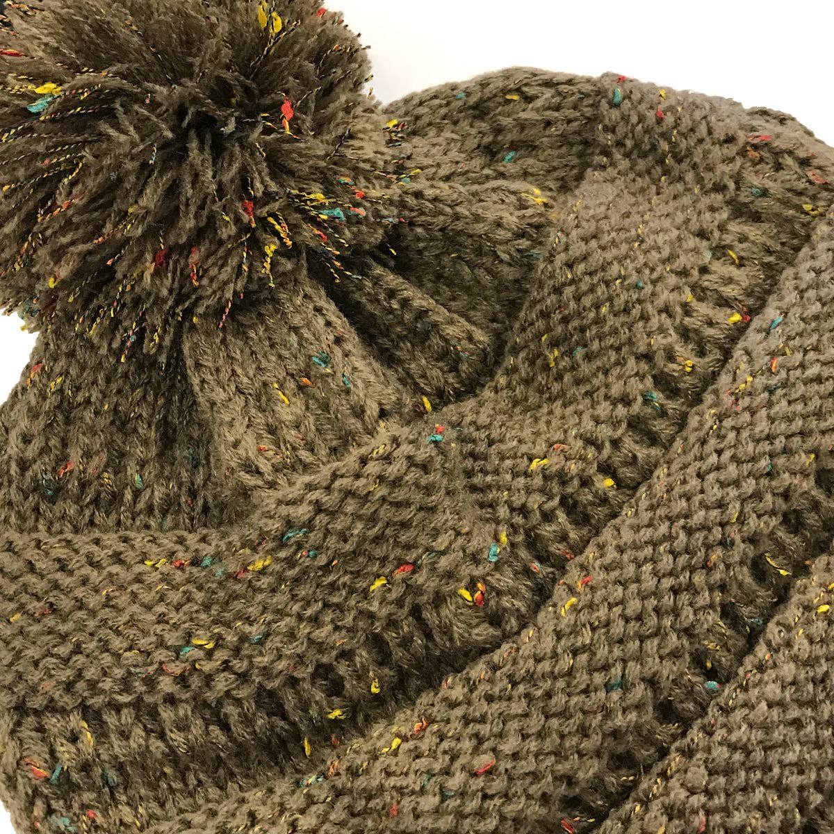 Wrapables.com - Wholesale Beanie - Women's - Wrapables Warm Knit Confetti Beanie with Pom Pom10