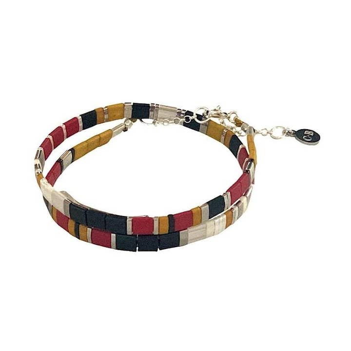 Collier/Bracelet 2 Tours Gapo pour la vente par CLAIRE BERTEAU
