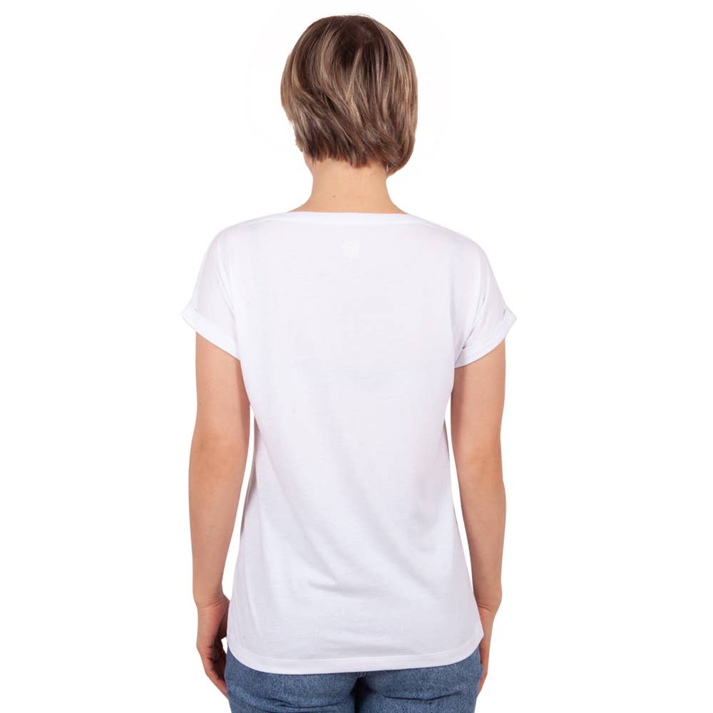 Multi Colored Biggdesign Fishers Crew Neck T-Shirt L for wholesale on Faire4