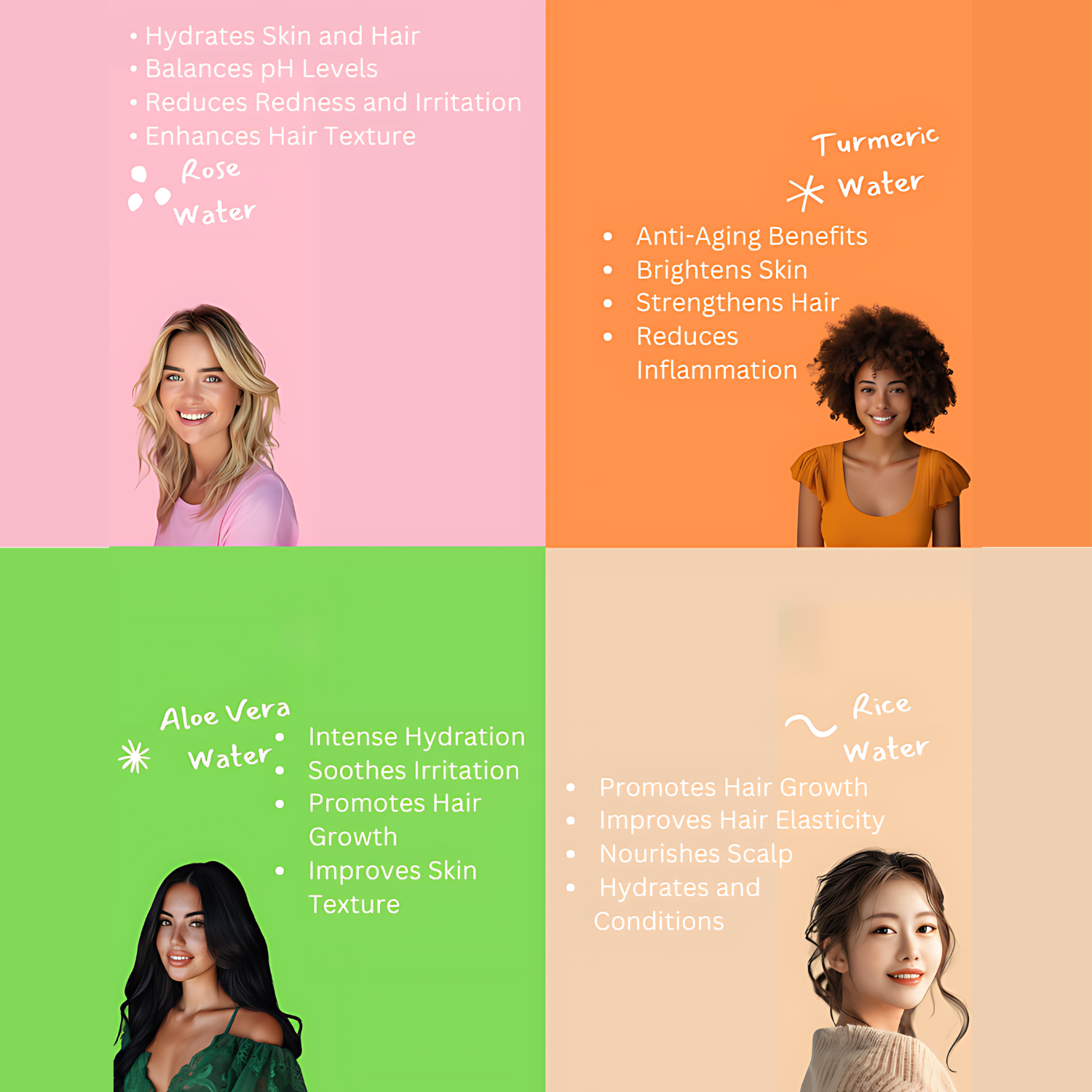 ON Natural USA - Wholesale Hair Leave-In Conditioner - ON NATURAL - Rice Water [Rosemary] 8oz2