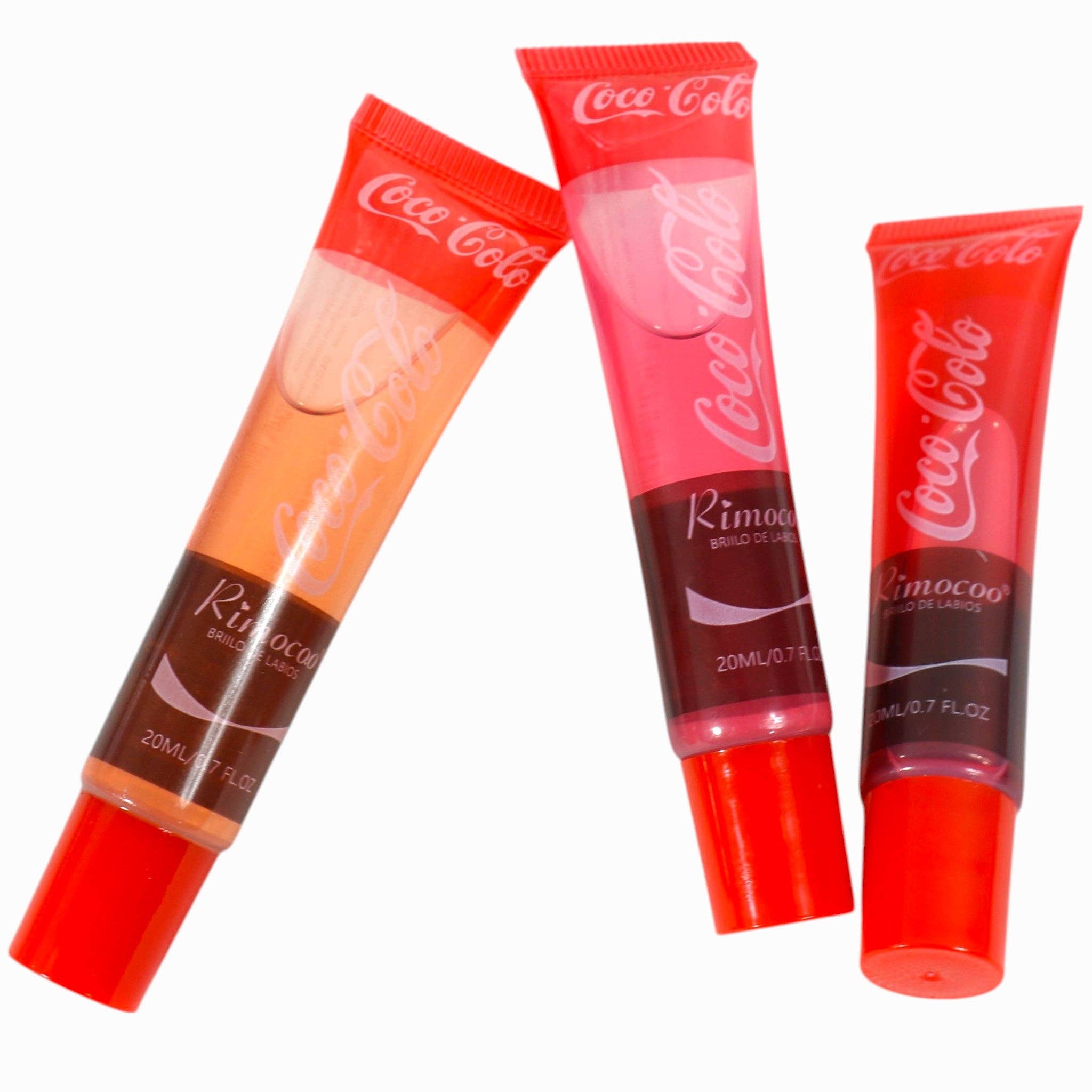 ASSORTED Funny Soda Lip Oil D2356 (24PC) for wholesale on Faire6