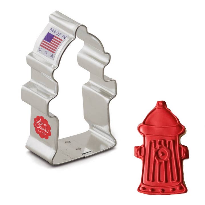 Ann Clark - Wholesale Cookie Cutter - Fire Hydrant Cookie Cutter. (Bag of 1 Dozen)