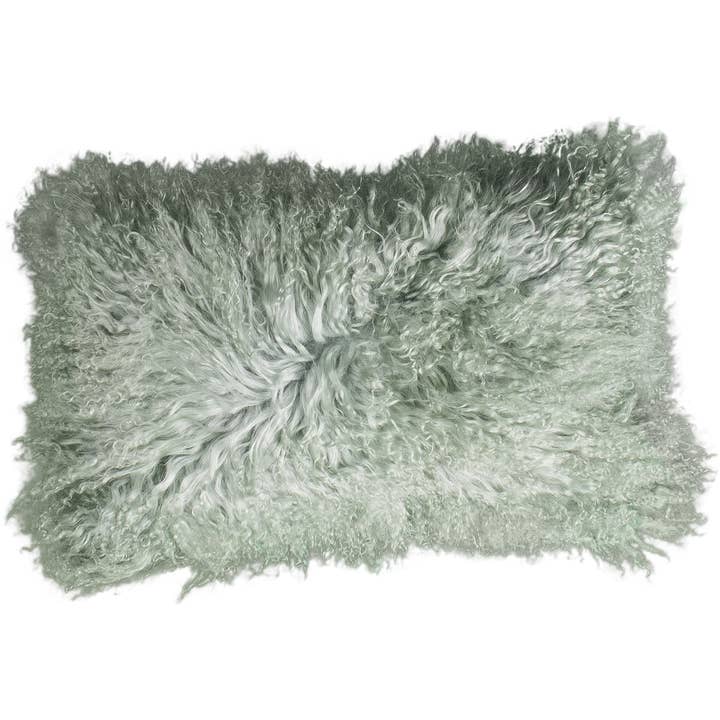 Van Buren - Wholesale Throw/Decorative Pillow - Tibetan sheepskin cushion 30x50cm | 14 colors9
