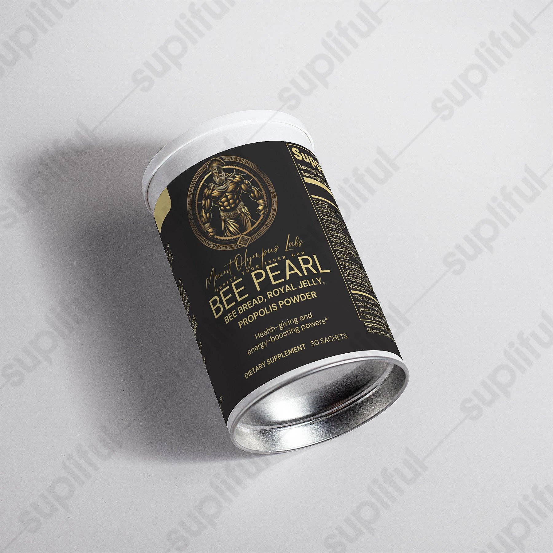 Mount Olympus Labs – Großhandel Protein-/Superfood-Pulver – Bee Pearl Pulver – Smoothie-Zusatz mit Bienenbrot, Propolis und Gelée Royale2