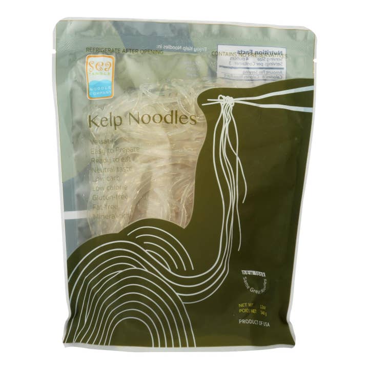 Ware Spark - Wholesale Pasta - Sea Tangle Noodle Company Kelp Noodles - Case Of 12 - 12 Oz