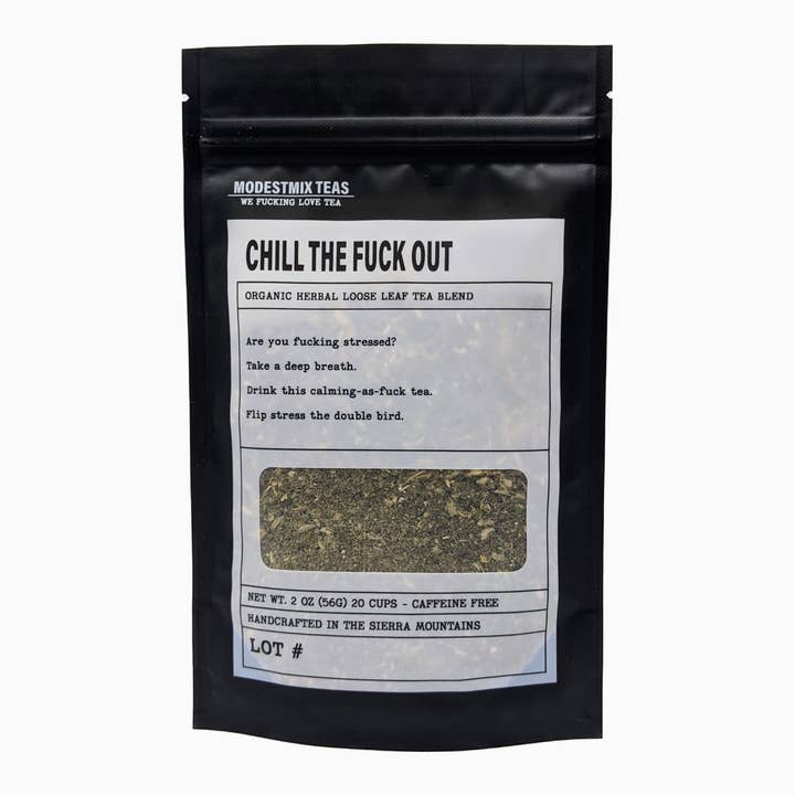ModestMix Teas - Wholesale Loose Tea - Chill The Fuck Out - 5-Pack/2oz Bags