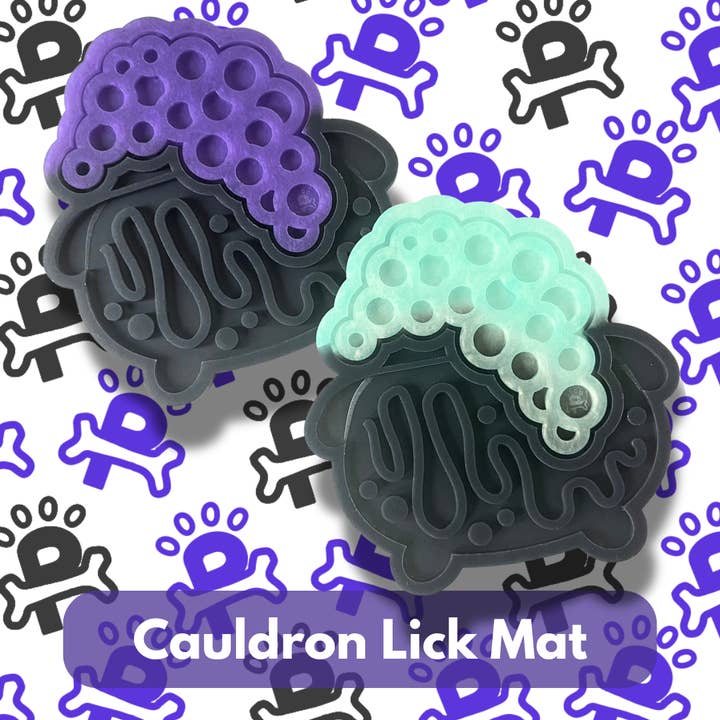 Cauldron Lick Mat for wholesale by Pup Snack Pack