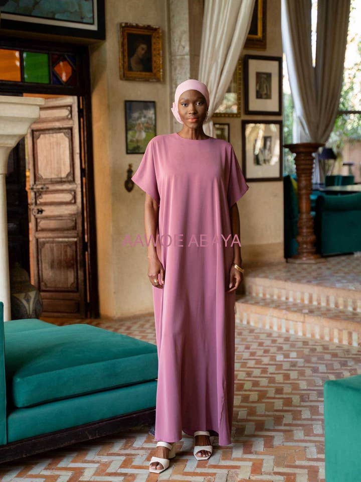 Elegante Abaya mit weitem Schnitt - Modell 2415 für den Großhandel von Aawoe Abaya