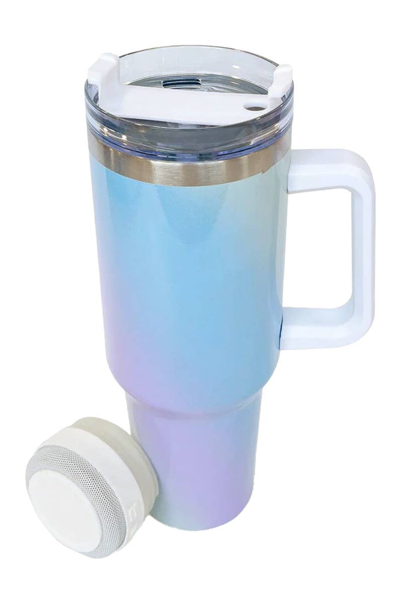 Cap Zone - Wholesale Insulated Mug/Tumbler - Ombre Wireless Bluetooth Speaker Insulated Tumbler3