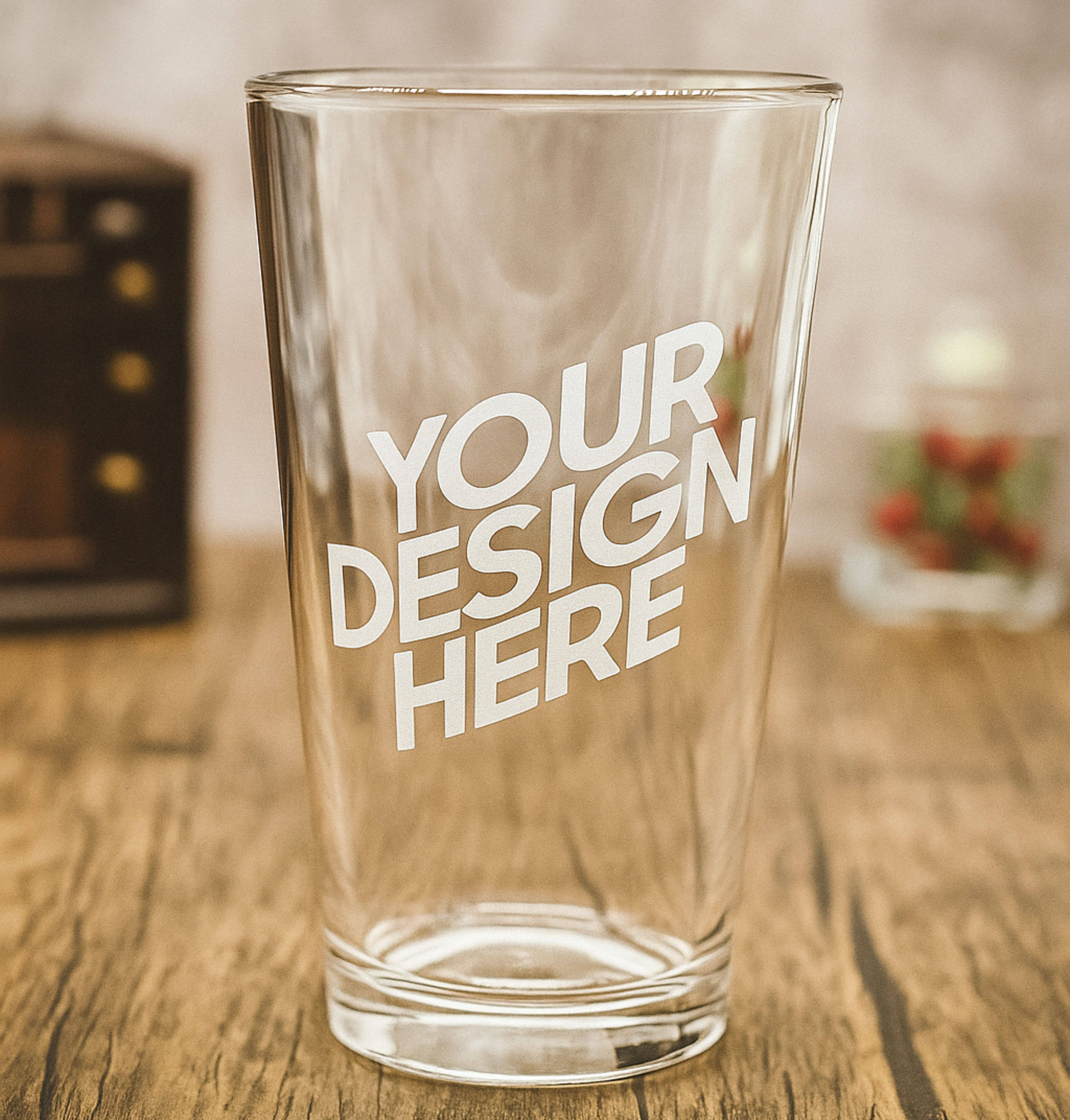 A to Z Imaging and Design - Wholesale Cocktail/Liquor Glass - Custom Pint Glass – Premium Deep Etched Glassware2
