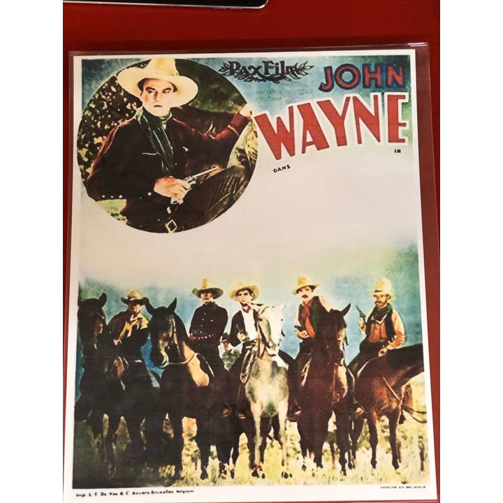Red Dirt Ranch Clothing Company - Venta al por mayor Pósteres - Póster de la película de John Wayne Pax Film