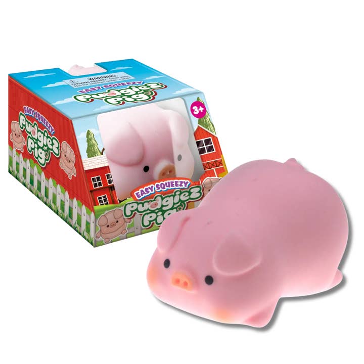 Master Toys Easy Squeezy Pudgiez Pig for wholesale by Master Toys & Novelties Inc.