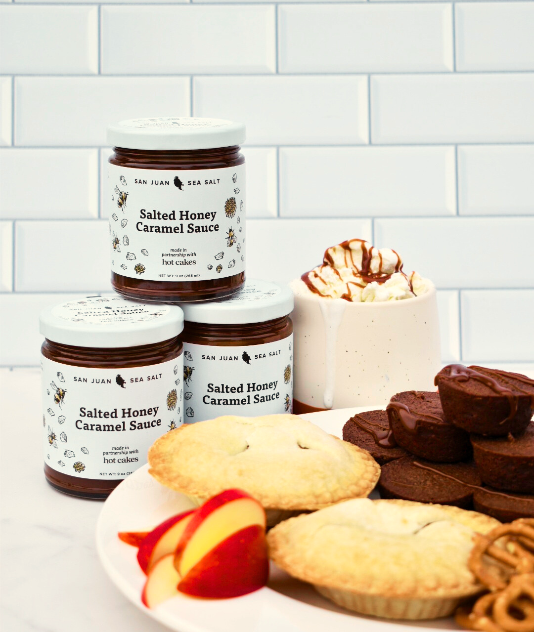 San Juan Island Sea Salt - Wholesale Caramel Sauce - Salted Honey Caramel Sauce1