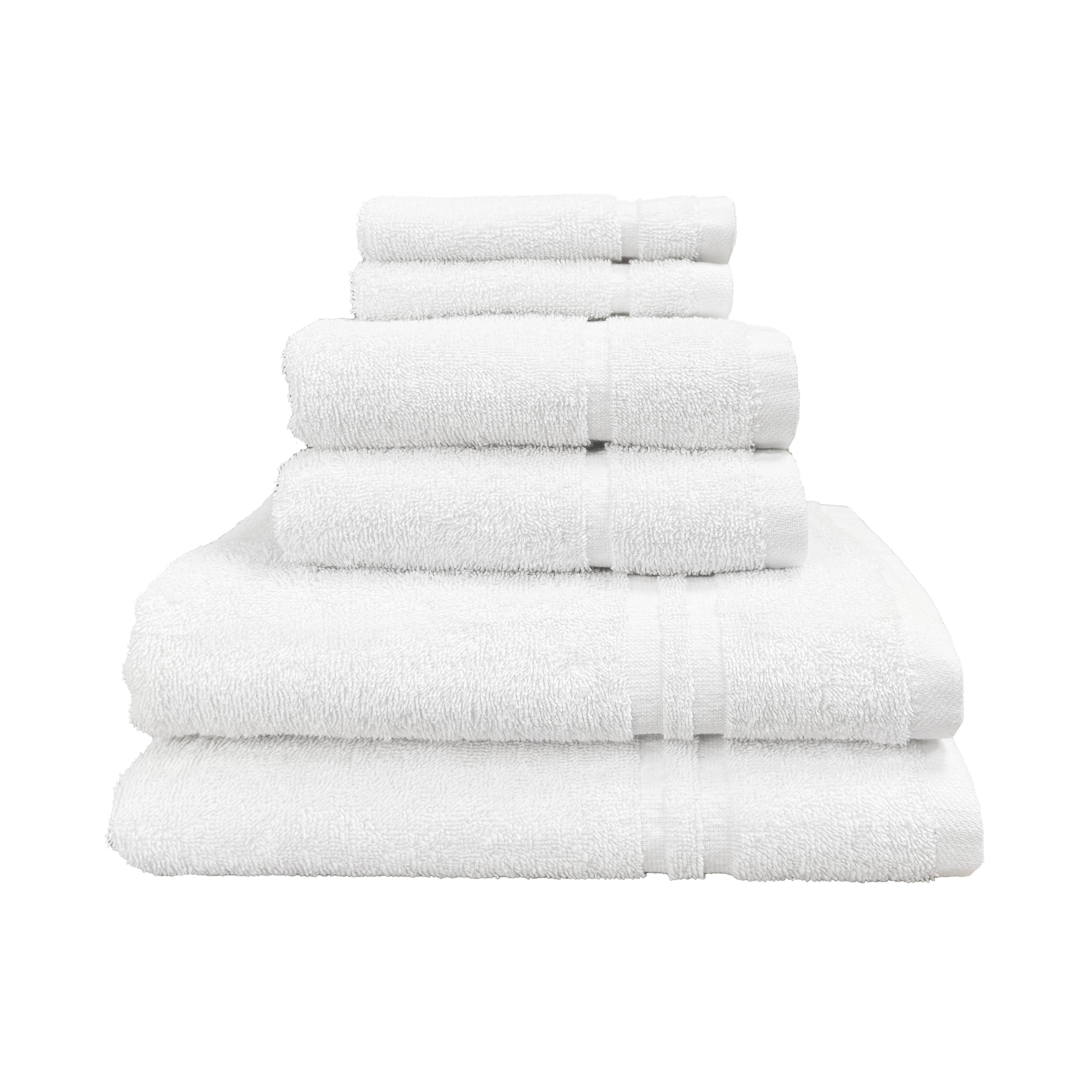 Allure Bath Fashions - Wholesale Towel Set - Hotel Essentials 6 Piece Towel Set - 100% Cotton Towel Bale8