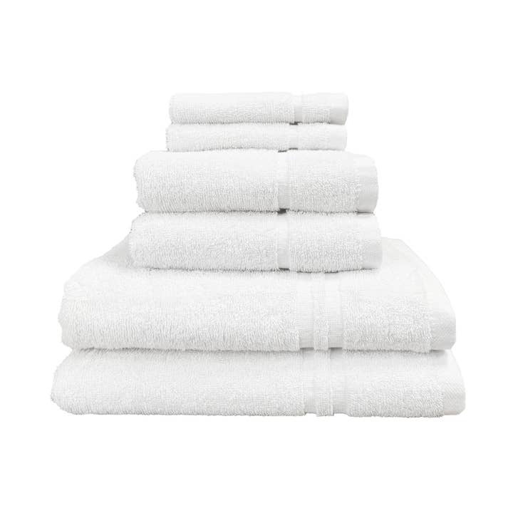 Allure Bath Fashions - Wholesale Towel Set - Hotel Essentials 6 Piece Towel Set - 100% Cotton Towel Bale8