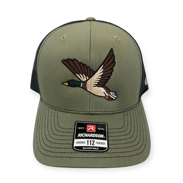 Flying Duck Embroidery Hat - Richardson 112 for wholesale by Horizon Hat Co.