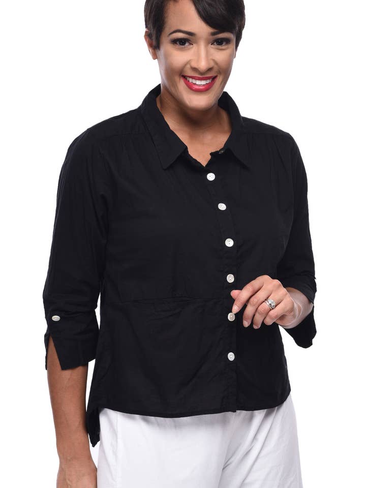 Veste Jill CV43 en noir* pour la vente par Tulip Clothing